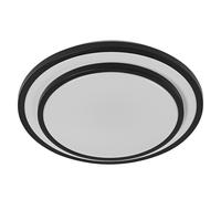 OSRAM OR ERLIN Plafoniera LED 300mm, nero, 16W, 2000lm, colore della luce bi