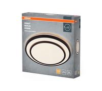 OSRAM ORBIS BERLIN Plafoniera LED 390mm, nero, 24W, 2700lm, colore della luce bi