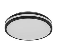 OSRAM OR aleb Plafoniera LED 295mm, 16W, 3000K bianco caldo, Nero, Metallo c