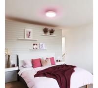 OSRAM SMART+ WiFi Orbis Backlight lampada da parete LED 350mm, 28W, 1400lm, TW 3000-6500K, RGB, Alexa, Bianca