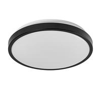 OSRAM ORBIS LONDON Plafoniera LED 280mm, nero, 16W, 2000lm, colore della luce bi