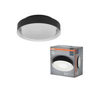 OSRAM ORBIS MADRID plafoniera 290 mm, nero, attacco E27, può essere dotata di la
