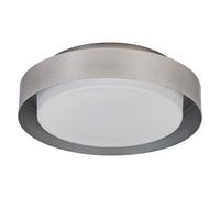 OSRAM ORBIS MADRID plafoniera 290 mm, nichel, attacco E27, può essere dotata di