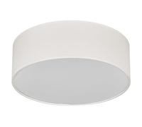 OSRAM ORBIS PARIS plafoniera 300 mm, beige, attacco E27, può essere dotata di lampada smart, alta qualità, design moderno, con paralume in tessuto, adatta per uso interno, rotonda, IP20