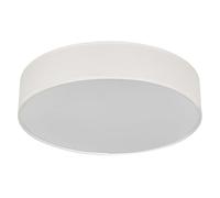 OSRAM ORBIS PARIS plafoniera 400mm, beige, attacco 2xE27, può essere dotata di lampada intelligente, alta qualità, design moderno, con paralume in tessuto, adatta per uso interno, rotonda, IP20