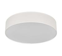 OSRAM ORBIS PARIS plafoniera 480mm, beige, attacco 3xE27, può essere dotata di lampada intelligente, alta qualità, design moderno, con paralume in tessuto, adatta per uso interno, rotonda, IP20