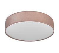 OSRAM ORBIS PARIS plafoniera 480mm, marrone, attacco 3xE27, può essere dotata di lampada smart, alta qualità, design moderno, con paralume in tessuto, adatta per uso interno, rotonda, IP20