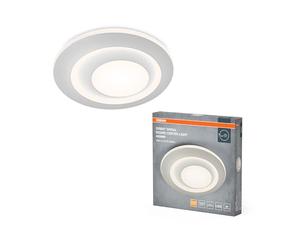OSRAM ORBIS SPIRAL plafoniera LED, bianco, 30W, 3000lm, diametro 400mm, distribuzione della luce molto omogenea, luce diretta e indiretta, modulo LED integrato, lunga durata, 3000K