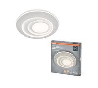 OSRAM ORBIS SPIRAL plafoniera LED, bianco, 40W, 4000lm, diametro 505mm, distribuzione della luce molto omogenea, luce diretta e indiretta, modulo LED integrato, lunga durata, 3000K