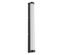 OSRAM ORBIS Tube specchio/luce da parete con LED, vetro smerigliato/nero, 12W, 1