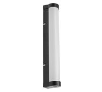 OSRAM ORBIS Tube specchio/luce da parete con LED, vetro smerigliato/nero, 9W, 82