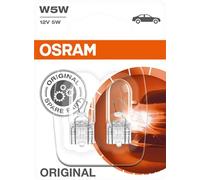 Osram Lampadina W5W Original Line 5W 12V 2825-02B - Confezione da 2