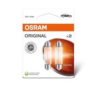 OSRAM Lampadina festone 6411-2BL (SV8.5-8) 12V 10W 100 lm - 2 pz