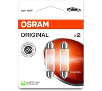 OSRAM Lampadina festone 6411-2BL (SV8.5-8) 12V 10W 100 lm - 2 pz
