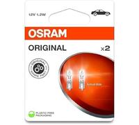 OSRAM ORIGINAL LINE 12V, Glass Wedge Base, 2721-2BL, Double blister (2 lamps)