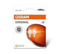 OSRAM ORIGINAL LINE 12V, Glass Wedge Base, 2721-2BL, Double blister (2 lamps)