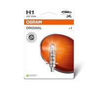 OSRAM ORIGINAL LINE 12V, H1, halogen headlight lamp, Single Blister (1 lamp)