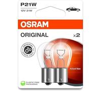 LAMPE P21W - Fanale per auto, P21W, confezione da 2, BA15s, Original Line