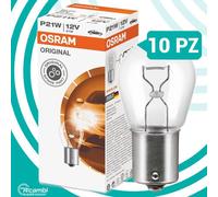 Osram 7506 10 Pezzo Auto Lampadina P21W 21 Watt 12 Volt