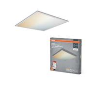 OSRAM Pannello LED SMART+ Matter over Wifi 60x60cm, luce bianca regolabile 3000-6500K, plafoniera dimmerabile tramite app e controllo vocale, alluminio