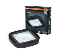 OSRAM Plafoniera Highbay UFO in nero, offre 80 W e 9300 lm in bianco luce diurna a 6500 K, con protezione IP65 contro getti d'acqua e polvere (antipolvere), ideale per soffitti alti