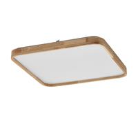 OSRAM Plafoniera LED ORBIS Alicia con decoro in legno, 16W, 2500lm, 3000K, 495x4