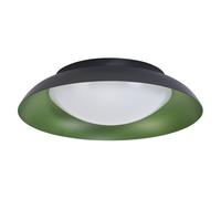 OSRAM Plafoniera LED Orbis Plate, nero-verde, 19W, 1000lm, 3000K, 310mm, 830 bia