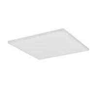OSRAM Planon Frameless panel light in white with advanced LED technology, 40 W, square shape (600 x 600 mm), warm white light colour at 3,000 K, aluminium housing