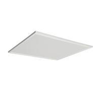 OSRAM Planon Plus ceiling light in white with advanced LED technology, 36 W, square shape (600 x 600 mm), neutral white light colour at 4,000 K, aluminium housing, frosted PMMA diffuser