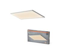 OSRAM Planon Plus ceiling light in white with advanced LED technology, 22 W, rectangular shape (300 x 600 mm), warm white light colour at 3,000 K, aluminium housing, frosted PMMA diffuser