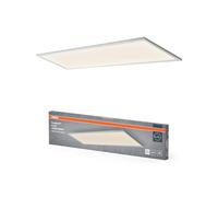 OSRAM Planon Plus ceiling light in white with advanced LED technology, 36 W, rectangular shape (1,200 x 300 mm), neutral white light colour at 4,000 K, aluminium housing, frosted PMMA diffuser