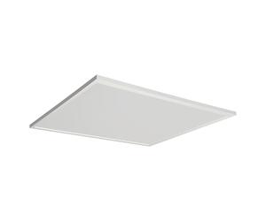 OSRAM Planon Plus ceiling light in white with advanced LED technology, 36 W, square shape (600 x 600 mm), warm white light colour at 3,000 K, aluminium housing, frosted PMMA diffuser