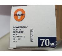 OSRAM POWERBALL IODURI METALLICI HCI-TS RX7s 70W/830 warmwhite deluxe 688309