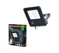 OSRAM Proiettore intelligente WIFI ad alta potenza, grigio scuro, 50 W, 4000 lm, luce colorata e luce bianca regolabili, dimmerabile, controllabile tramite app, accessori di montaggio inclusi, IP65,