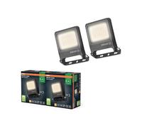 OSRAM Proiettore LED ENDURA FLOOD PC 10W 3000K Grigio