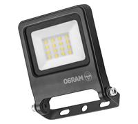 OSRAM Proiettore LED ENDURA FLOOD PC 10W, bianco caldo 3000K, 1000 lumen, proiettore resistente alle intemperie IP65, alluminio riciclato, angolo 110°, grigio scuro