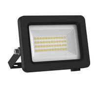 OSRAM Proiettore LED con classe di efficienza energetica A, alloggiamento in alluminio nero, 15 W, 2600 lm, per applicazioni esterne, design compatto, leggero, facile installazione, LED non