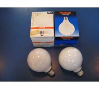 OSRAM RADIUM Lampadina Globelampe E27 60W G95 Opale 95mm 230V