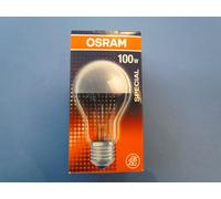 OSRAM/RADIUM Lampadina Speciale E27 100W Kuppel Argento Testa Rifl.
