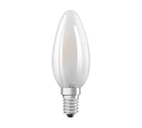 Osram Retrofit Classic B Dim Lampadina LED, Attacco: E27, Bianca Calda, 2700 K, 2.80 W, Equivalenti a 25 W, LED Retrofit CLASSIC P DIM, Opaco, Taglia Unica