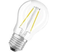 Osram Retrofit Filament Classic P 25 WW E27 BLI Lampada LED, a Sfera, 2 Watt, Chiara