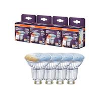 OSRAM Riflettore LED SMART PAR16 GU10, 4,7 W ZigBee 3.0, bianco regolabile 2700-6500 K, dimmerabile, controllo tramite app, Alexa,4-Pack