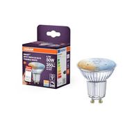 OSRAM Riflettore LED SMART PAR16 GU10, 4,7 W ZigBee 3.0, bianco regolabile 2700-6500 K, dimmerabile, controllo tramite app, Alexa