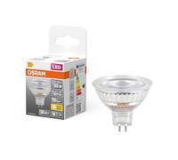 OSRAM Riflettore LED Spot Star MR16, 2700 K bianco caldo, 6,1 W, GU5.3, 36°, 621 lm, bassa tensione, trasparente, per faretti, vetrine, 15.000 ore
