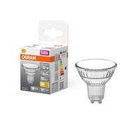 OSRAM Riflettore LED Spot Star PAR16, 2700 K bianco caldo, 3,1 W, GU10, 120°, 350 lm, trasparente, per illuminazione spot, luce d'area, 15.000 ore,6-Pack