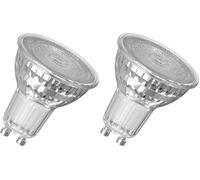OSRAM Riflettore LED Spot Star PAR16, 4000 K bianco neutro, 6,1 W, GU10, 36°, 575 lm, trasparente, per illuminazione spot, negozi, ristoranti, 15.000 ore