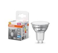 OSRAM Lampada spot LED Star PAR16 5,6W 865, 6500K luce diurna, GU10, 120°, 620 lm, design completamente in vetro