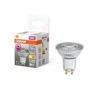 OSRAM Riflettore LED Spot Superstar PAR16 dimmerabile, bianco caldo 2700 K, 2,4 W, GU10, 36°, 230 lm, trasparente, per faretti, illuminazione d'accento, 15.000 ore