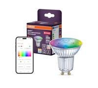 OSRAM Riflettore SMART LED PAR16 GU10 4,9W ZigBee RGBW | SMART+ ZIGBEE Multicolor Spot, LED Lamps, 50 mm dia, 20000 h, confezione da 1