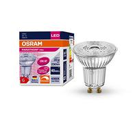 OSRAM Riflettori LED dimmerabili, con attacco GU10, risparmio energetico, 35 W, durata extra lunga (4000 H), angolo di illuminazione 36°, bianco freddo